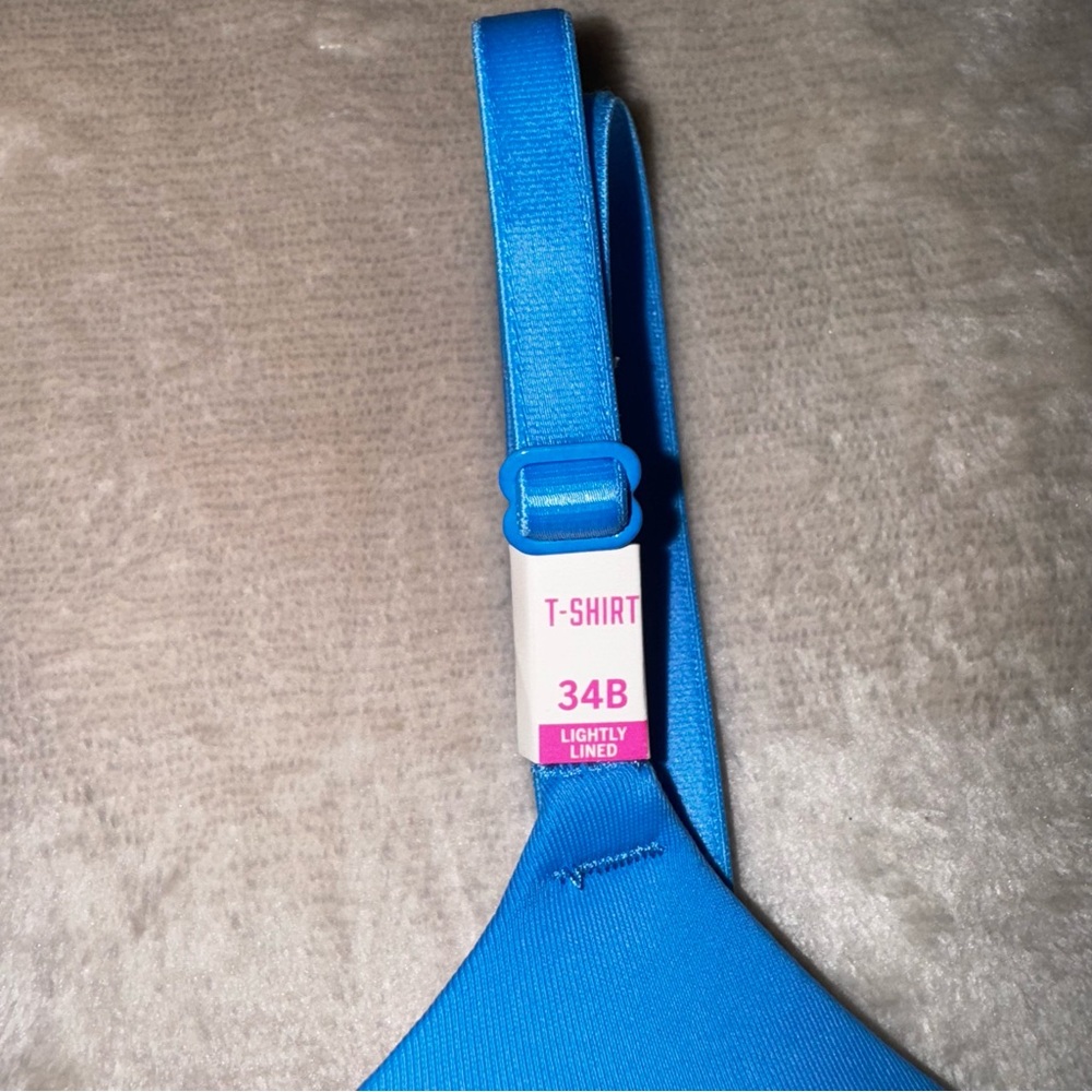 SOLD NWT PINK Wear Everywhere T-Shirt Lightly Bra - Picture 9 of 12